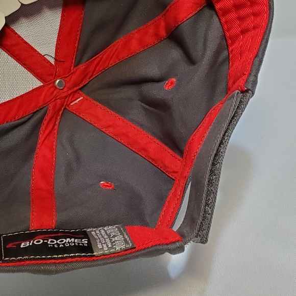 Destin Florida Hat Iron Cross Embroidered Logo Gray Adult Strapback Curve Bill - Picture 7 of 10